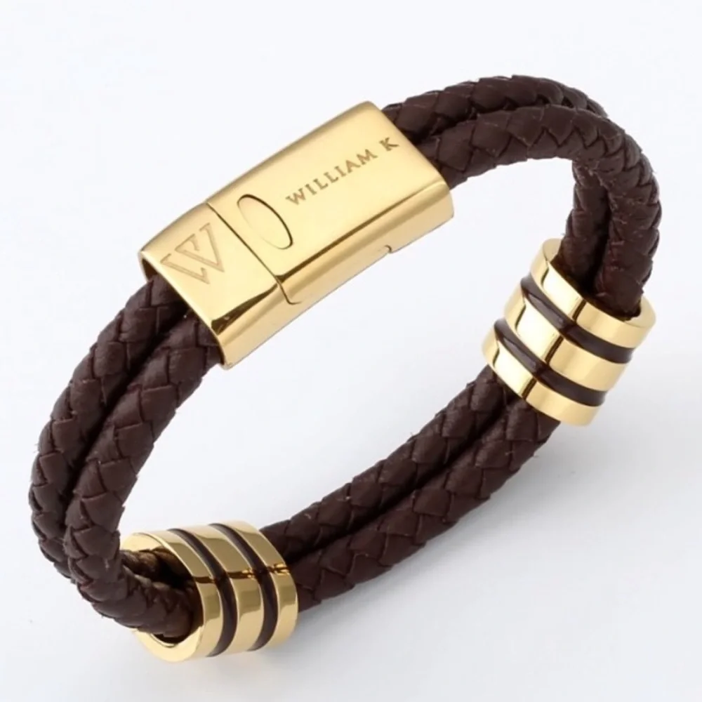 Brown Nappa Leather Bracelet